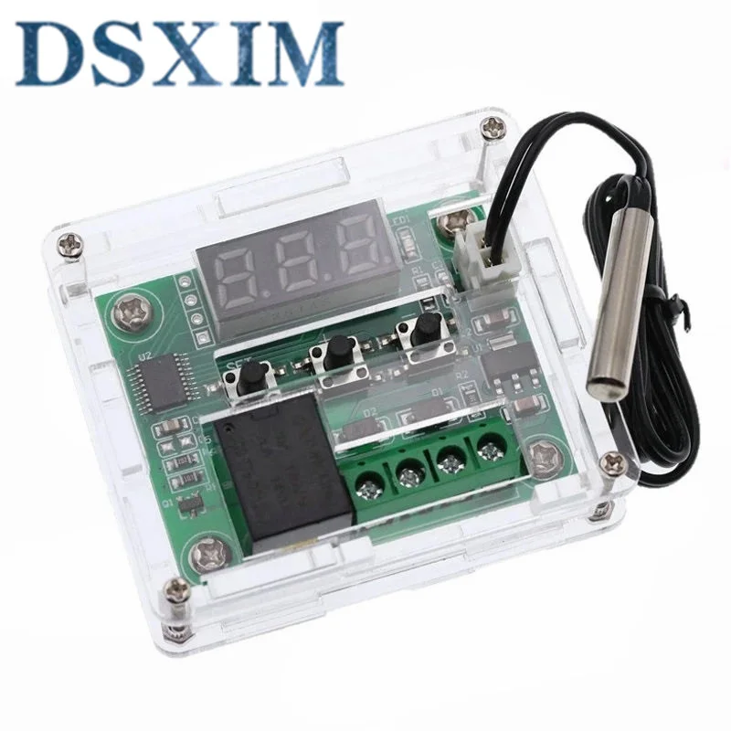 W1209 50100C DC 12V digital temperature controllear thermostat