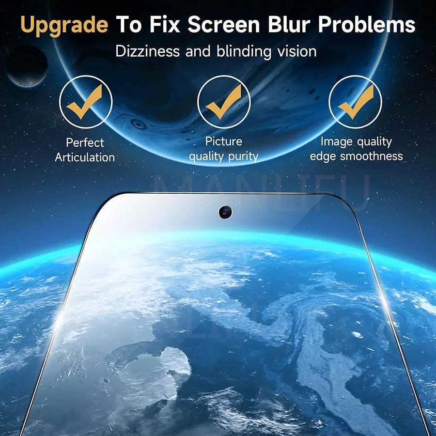 2 Uds Vidrio Templado Antipía Para Google Pixel 9a 8 Pro 6 7 8