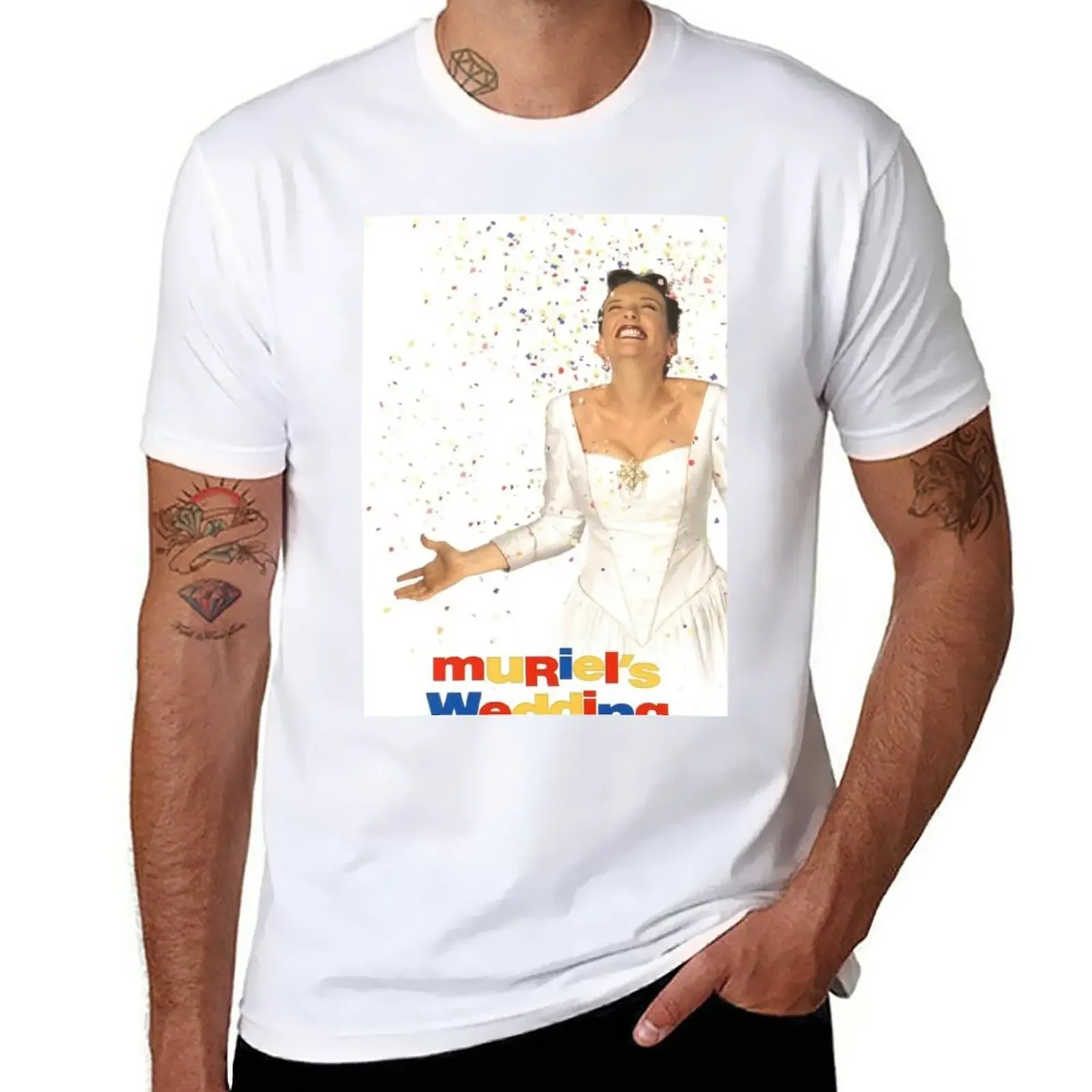 

Muriel’s Wedding T-Shirt plus size tops blacks graphics mens funny t shirts