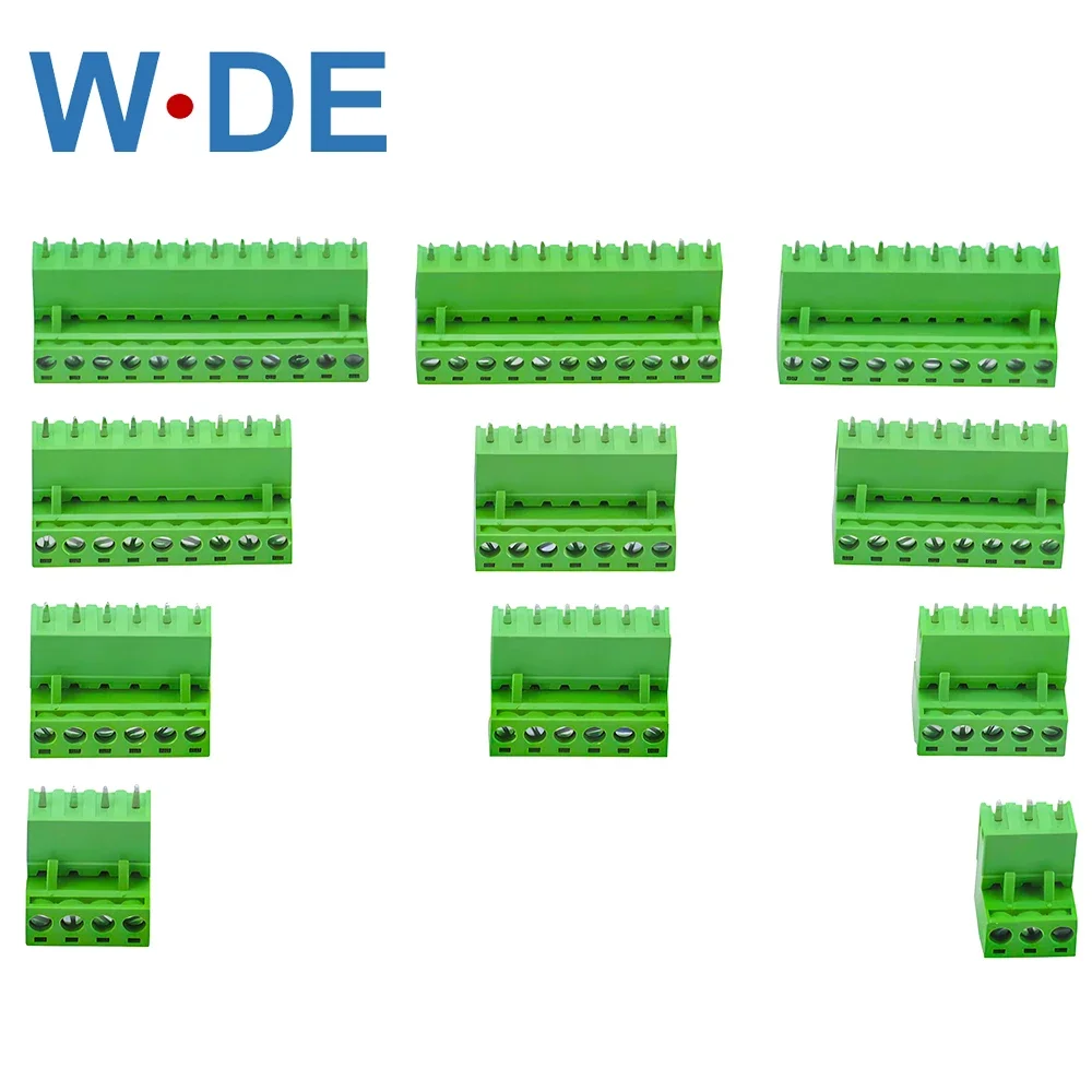 2EDGK 5.08mm PlUG-IN Terminal Blocks Screw Type PCB Connector Right Angle Plug Pin Header Socket 2P 3P 4P 5P 6P 7P 8P 9P 10Sets din rail terminal block,wire connectors