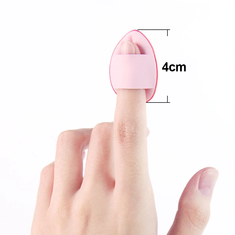 5/10Pcs Mini Finger Puff Foundation Small Air Cushion Powder Sponge Face Concealer BB Cream Cosmetic Applicator Makeup Tools Best Sellers In Beauty & Health