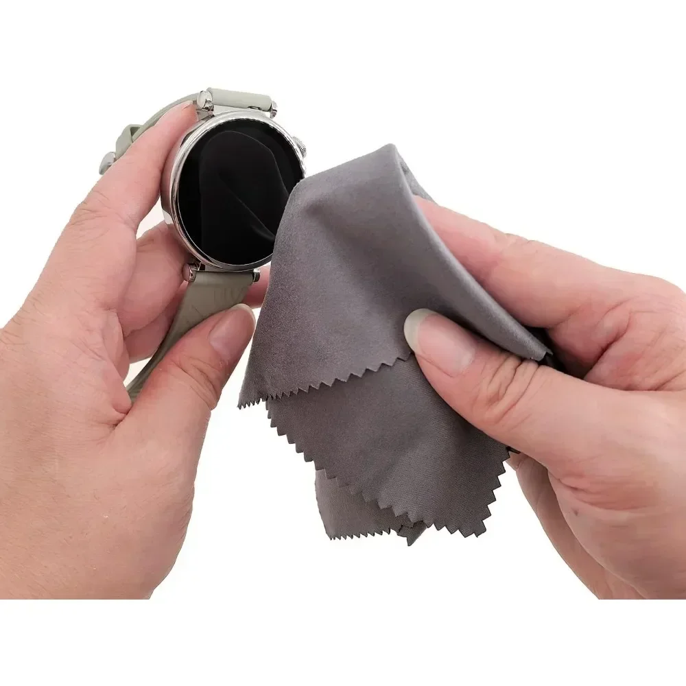 White Microfiber Cloth for Cleaning Electronics, Eyeglasses, and Glasses - Effective Cleaning Wipes