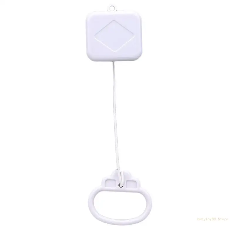 

Y4UD Baby Crib Music Box Pull String Clockwork Cord Music Box DIY Music Box Parts