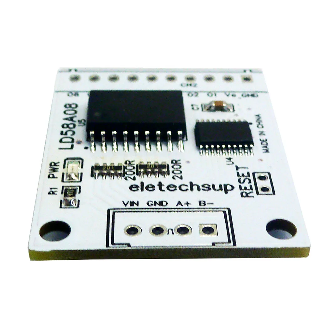 

8 Channel Controller Module RS485 to PWM Output Darlington Transistor Driver Module for Multilayer Signal Lights Warning Alarm