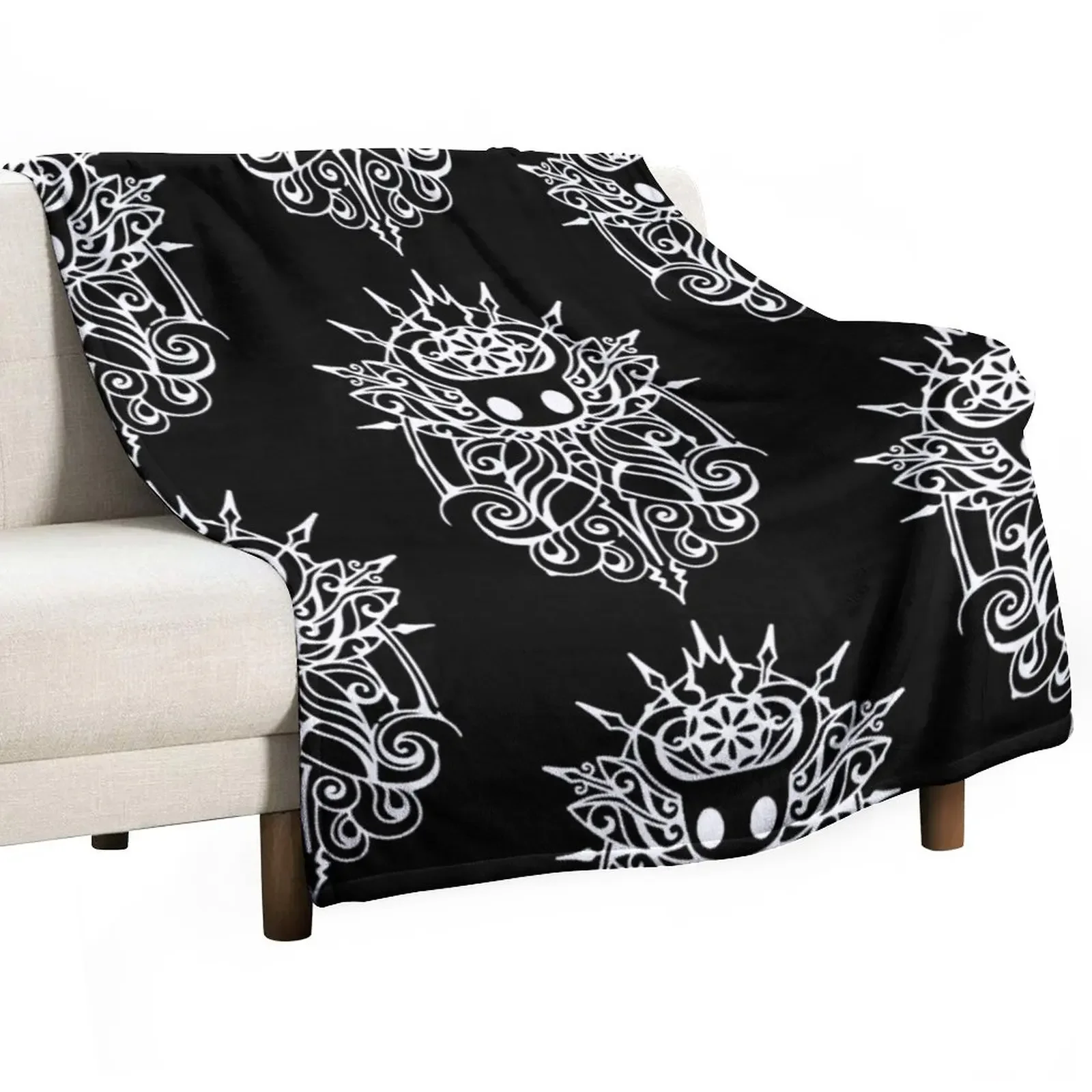 

Hollow Knight Tribal White Throw Blanket Sleeping Bag Sofa Blankets