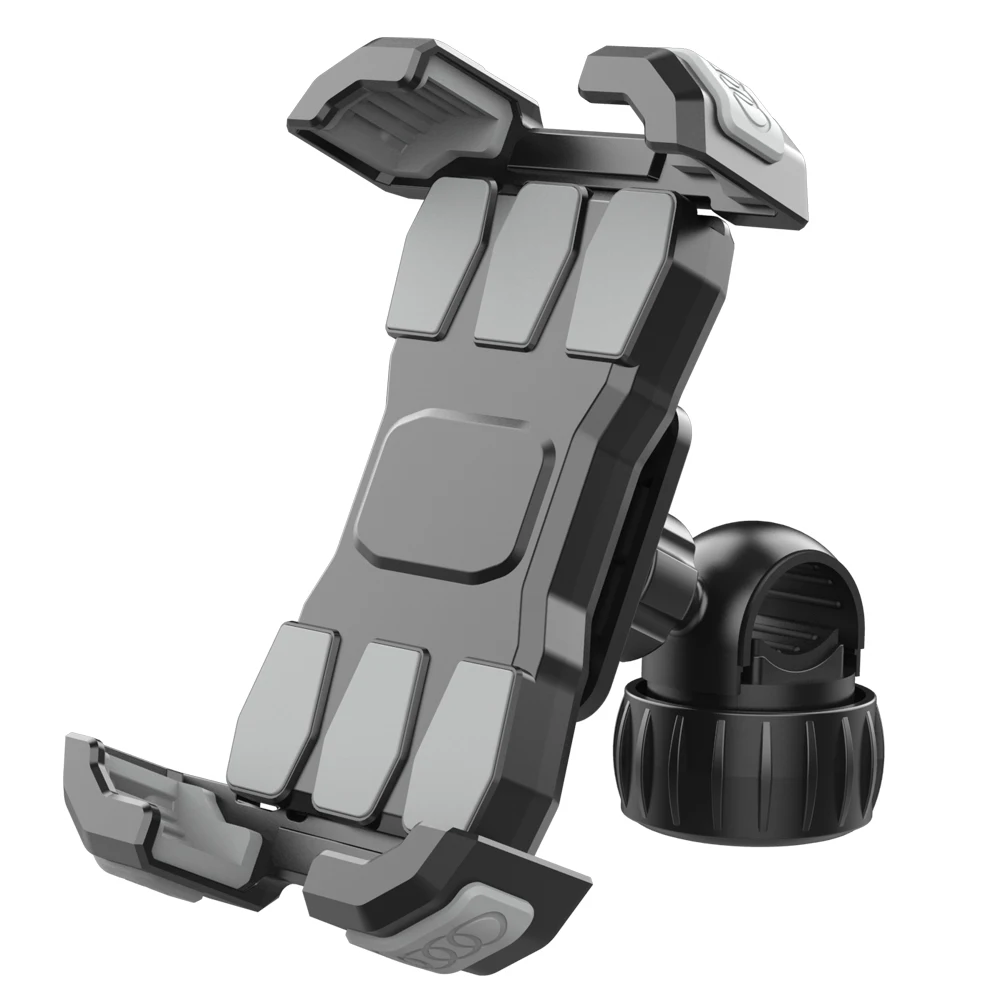 Nylon Black Motorcycle Phone Holder Anti Shake Bike Navigation