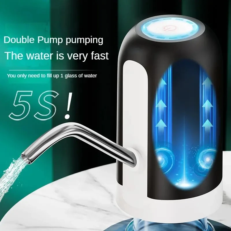 1pc USB powered automatic water tank pump dispenser-completely portable, ideal for outdoor camping and exploration