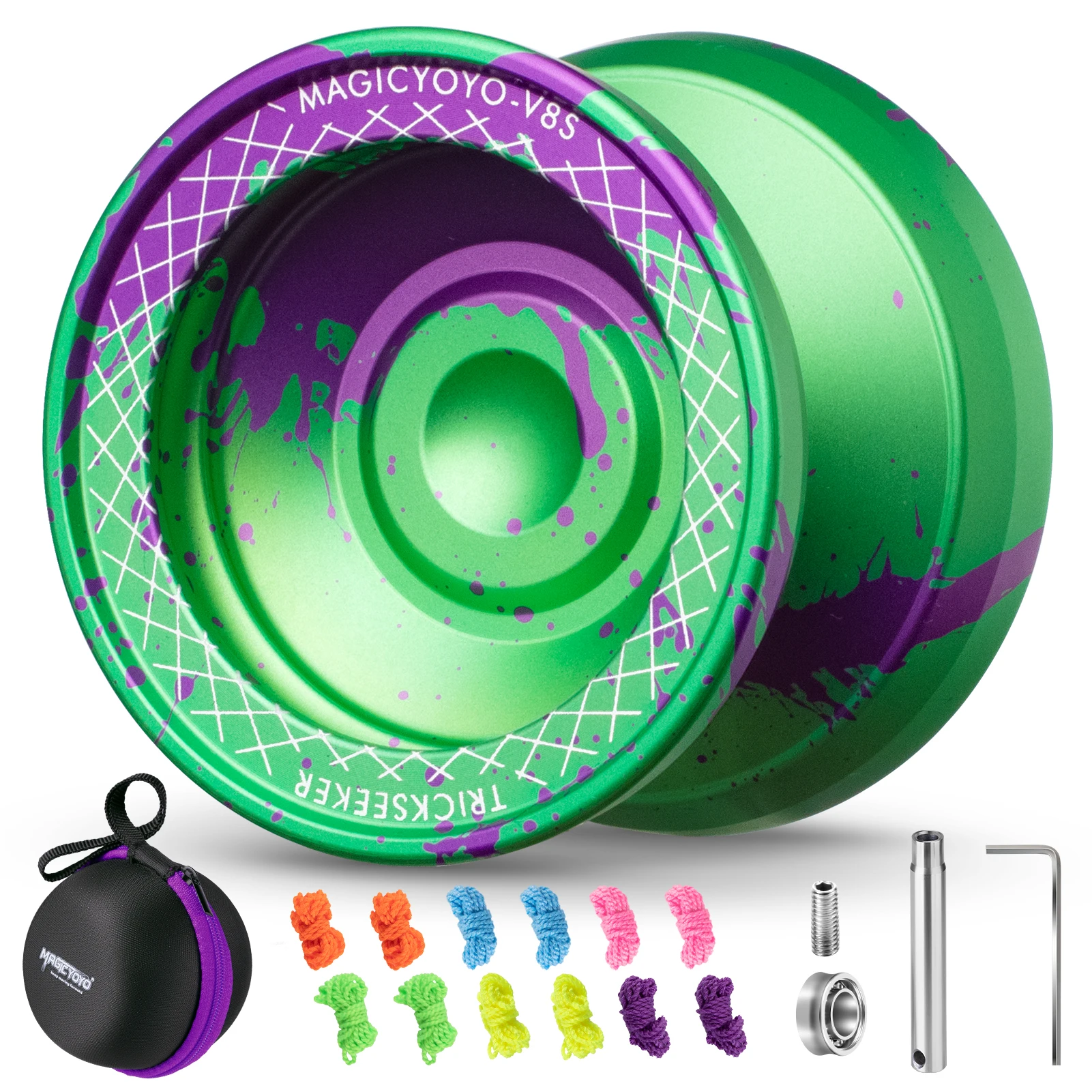 V8s Yoyo for Kids 8-12, Professional Yoyo Metal Responsive Yo-yo