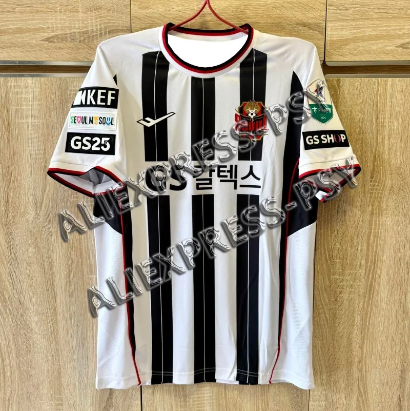 Korean Football Shirt Korean Football League Men's T-shirt FC Seoul Jersey Summer Fashion Comfortable Quick Drying Sports Shirt soccer jersey
