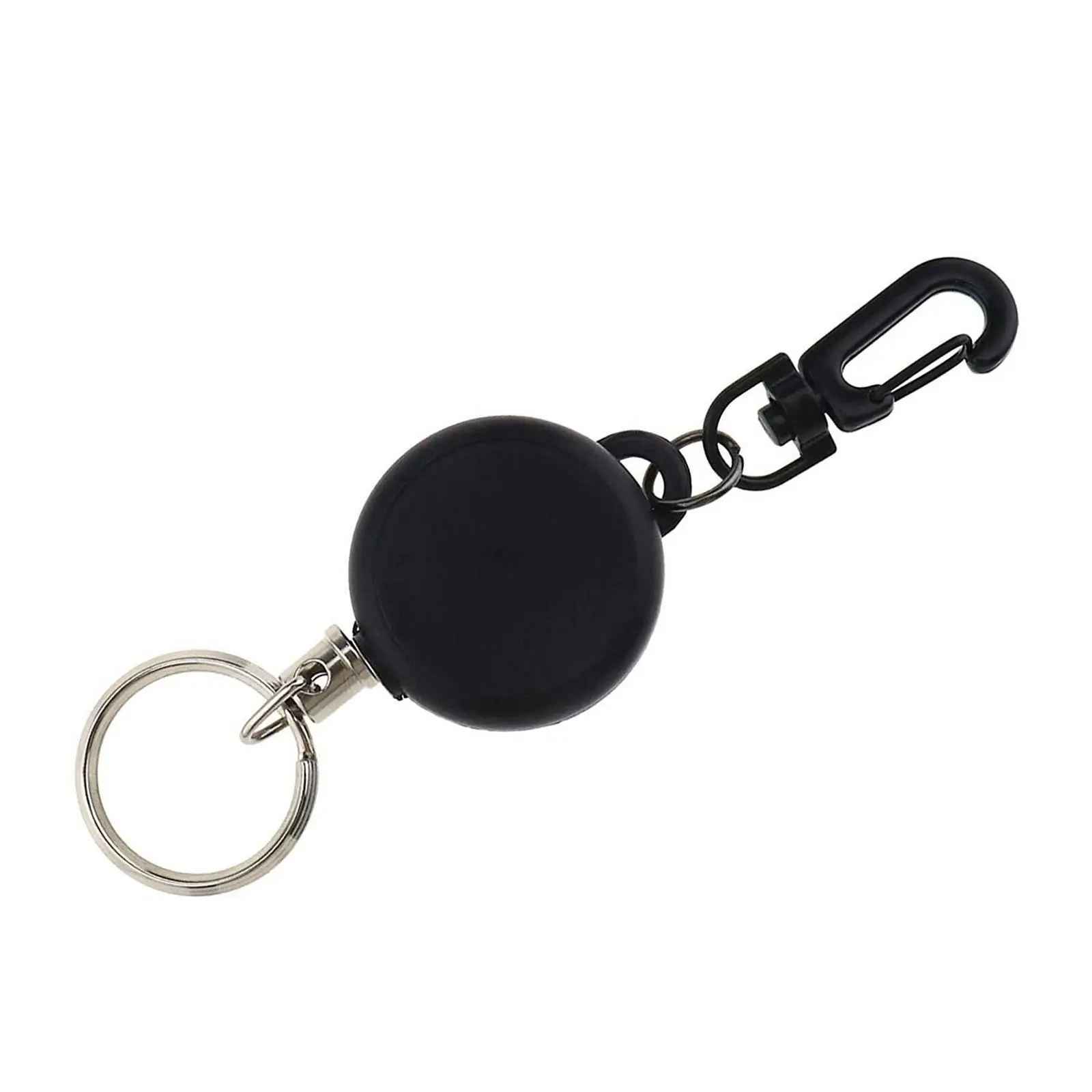 5 Pieces Retractable Durable Split Pull 60cm Tool Extendable Key Chain Wire Rope