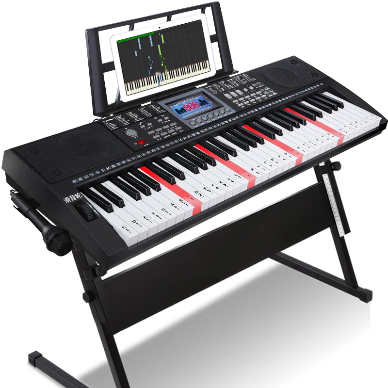 

Smart Portable Electronic Piano Charging Keyboard 61 Keys Electronic Piano Household Teclado Piano Musical Instruments Organ