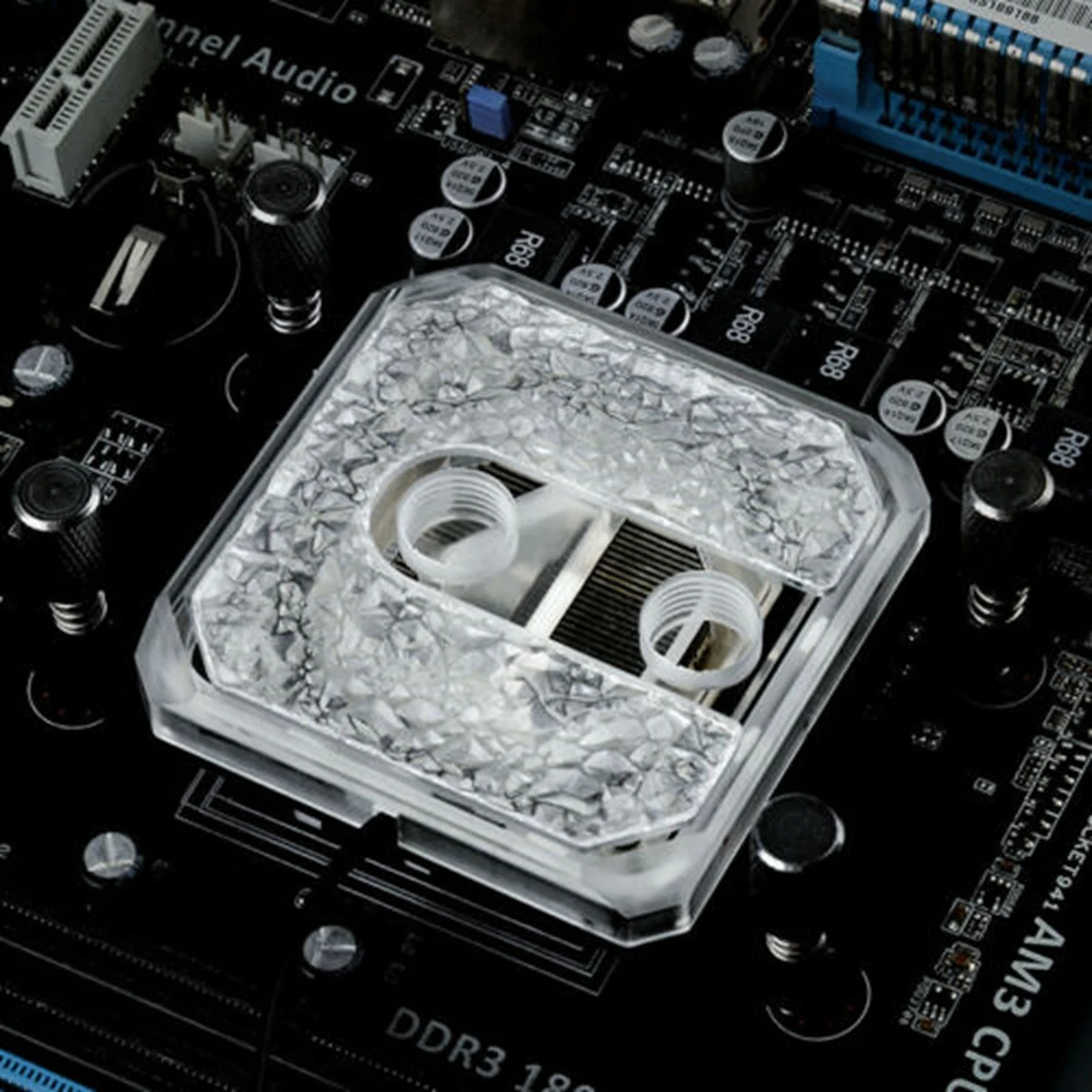 

Медный блок водяного охлаждения ЦП с ламсветильник 5 в RBW для AMD Ryzen 3 5 7 9 AM4