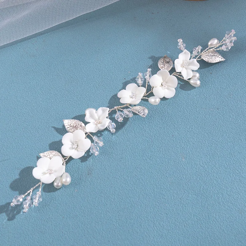 Handmade Weave Wedding Bride Hair Bands For Women