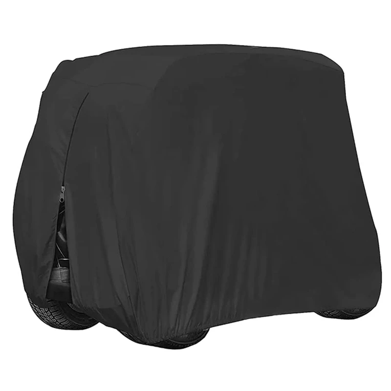 4 Passenger Golf Cart Cover 210d Waterproof Sunproof Dustproof Rain