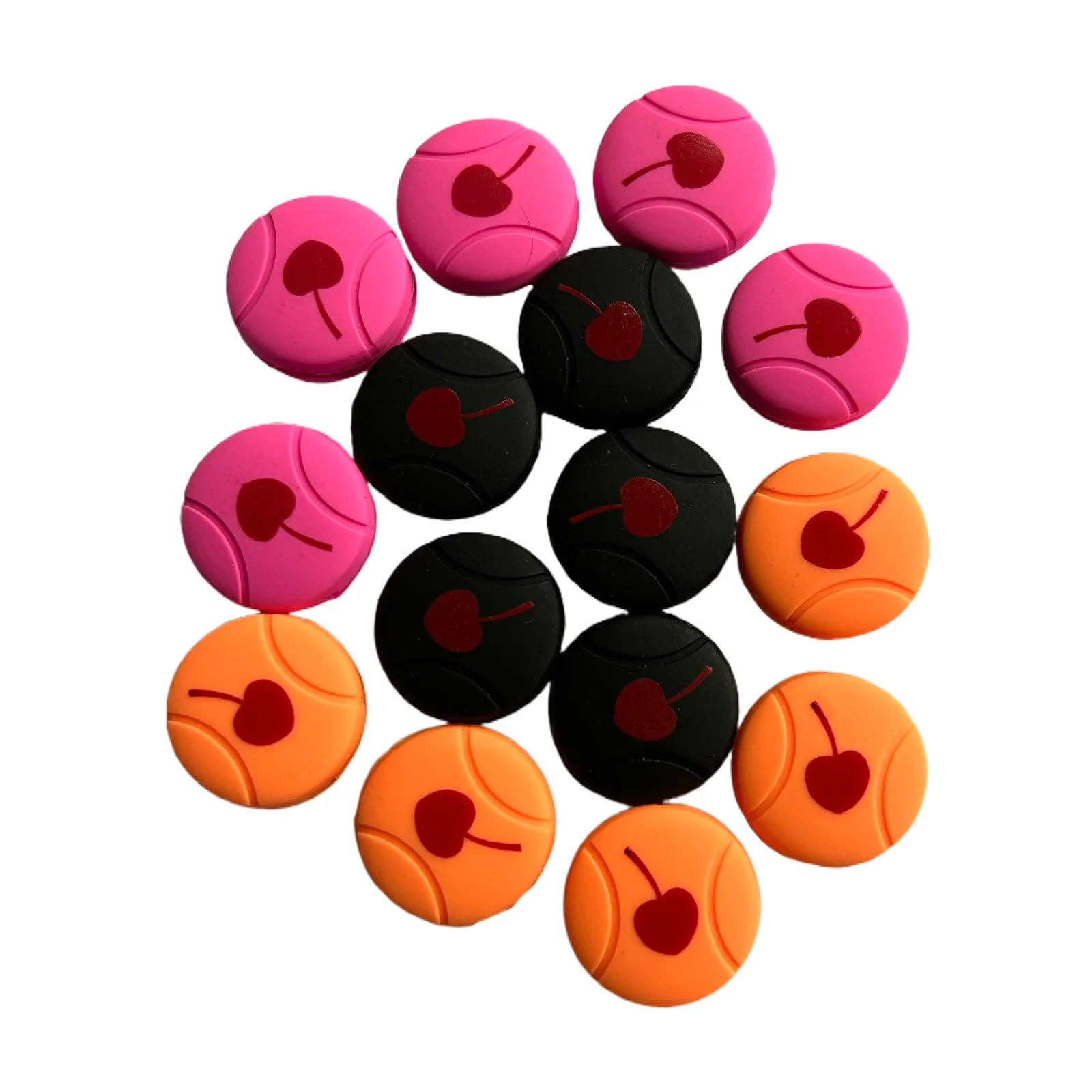 10Pcs 2023 NEW Silicone Tennis Damper Shock Absorber Tennis Vibration Dampeners