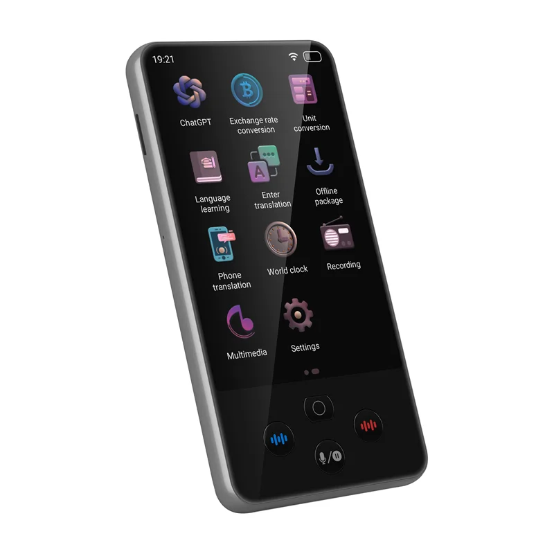 Traductor Chat GPT AI言語翻訳デバイス 138ヶ国語対応 ポータブル翻訳機 S85 Pro WiFi 138 言語オンラインオフラインスマート