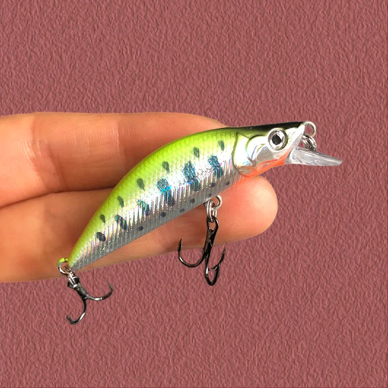 Künstlicher Mini-Minnow Major Craft Finetail Eden 50s Pesca Köder 50mm 4,5g Sinkender Flussfischköder für Forelle, Zander und Bluegill – Detail 10