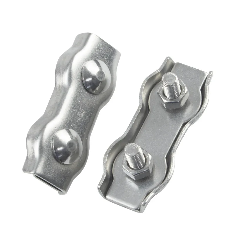 Stainless Steel Wire Rope Clip 1Pcs M2-M6