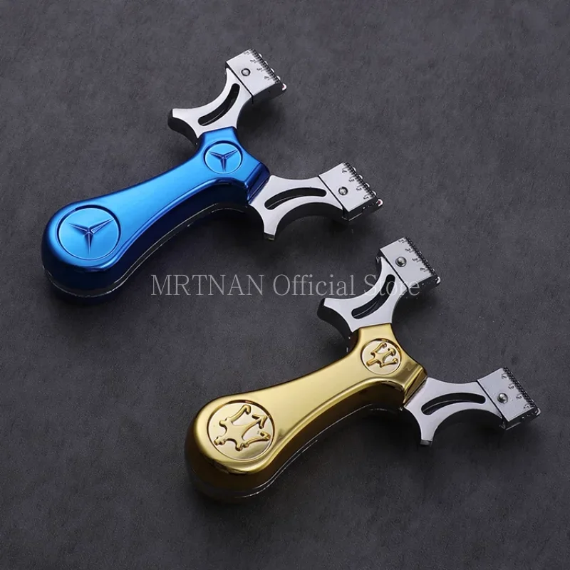 High-Power Aiming Alloy Slingshot High Quality Slingshot With Rubber Band Outdoor Sports Hunting Shooting Catapult 4