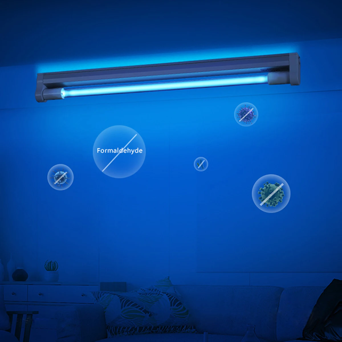 Ultraviolet Lamp 8W 6W 220V 110V T5 Light Tube Sanitizer Disinfection UV Germicidal Mite Removal In Home Bedrooms