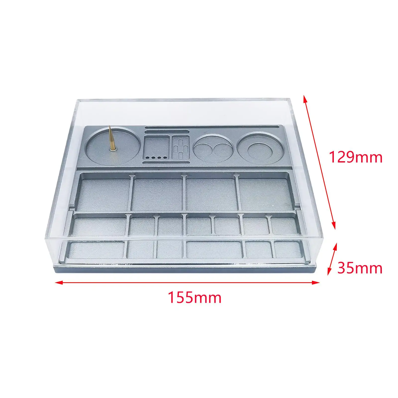 Watch Accessories Storage Box Container Watchmaker Repairing Tools Watch Holder Multifunction Professional for Screw Component