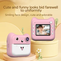Kids Photo Camera Printer with Game Cute Pink Blue Mini Digital Video Child Instant Print Camera 4-12 Years Kids Girls Boys Gift - Image 4