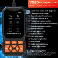 OBD2 Car Scanner Diagnostic Scan Tool,Professional Mechanic Vehicle Fault Code Reader,Auto Read Fault Code Check Engine Light Fo - Image 3