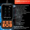 OBD2 Car Scanner Diagnostic Scan Tool,Professional Mechanic Vehicle Fault Code Reader,Auto Read Fault Code Check Engine Light Fo 3