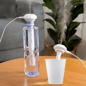 Super Quiet Portable Mist Humidifier For Office, Bedroom, Car, AndTravel - Adjustable Length, No Water Bottle Needed - Enhances 1