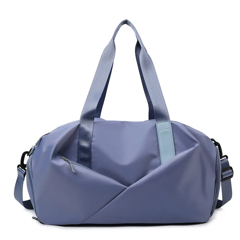 2024 Solid Hand luggage bag For travel Casual Weekend bag Waterproof organizer travel bags Large Sports Trainning Yoga Gym bag