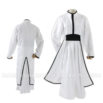 Anime Ulquiorra Cifer Costume Cosplay abito bianco mantello cappotto Kimono giapponese Costume