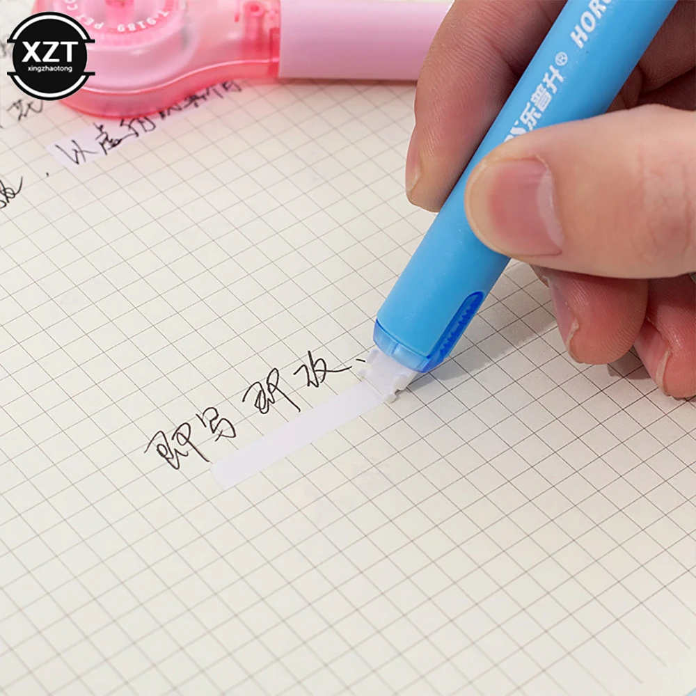 New Pen Shape Correction Tape School supplies Creative Design Stationery Corrector Tape for Office Student Stationery 5mm*6m correction tape correction supplies