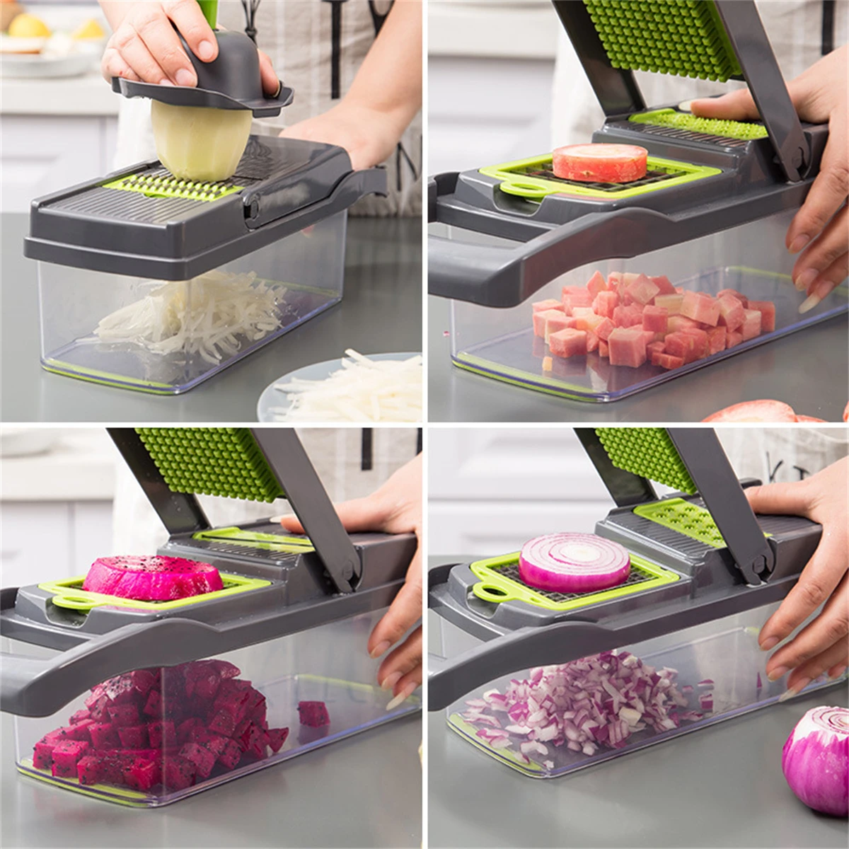 14pcs Multifunction Vegetable Slicer