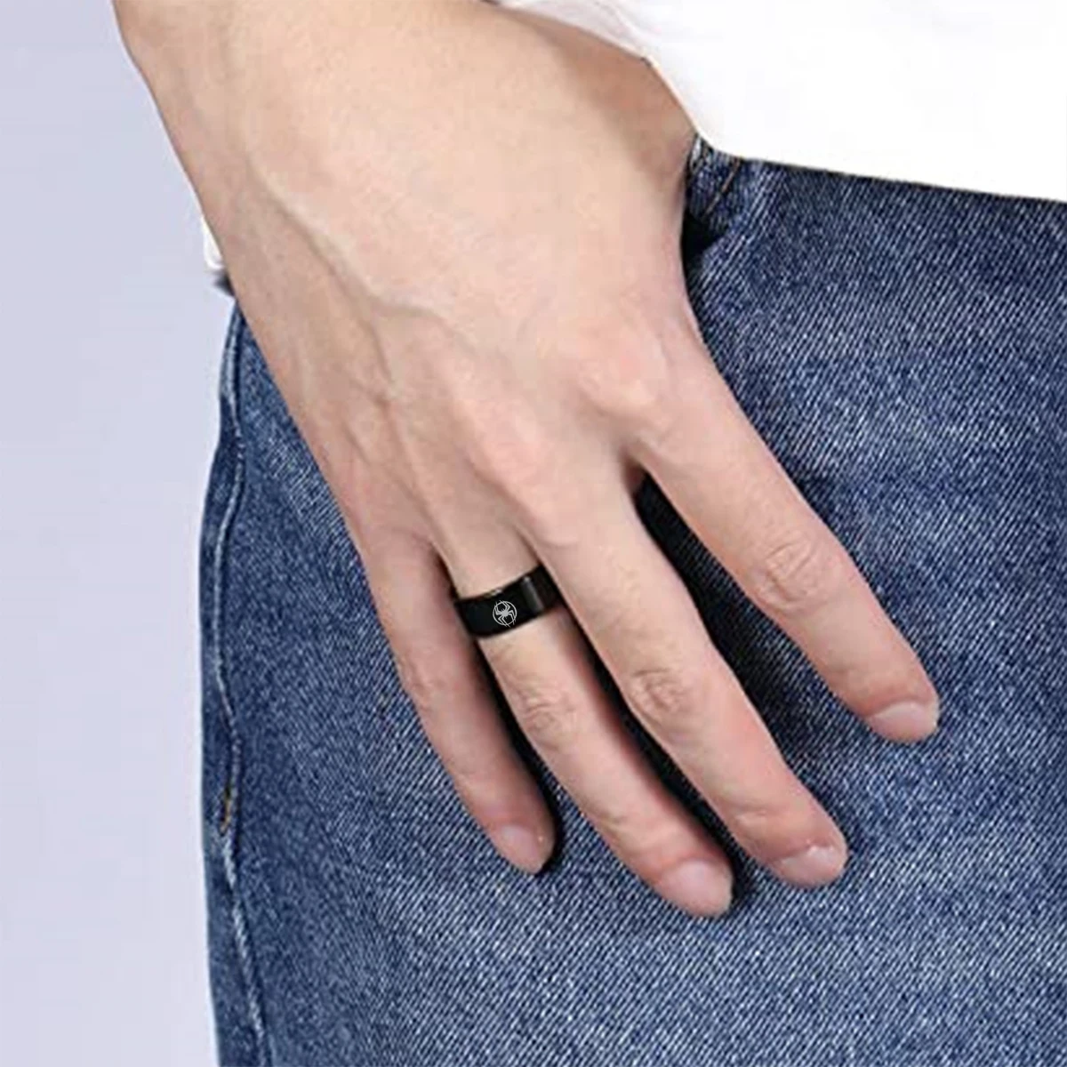 Finger Rings Fashion Rings Fashion Ring Punk Rings Creative Rings For Women Y2K Gothic Animal Spider Ring Men Women Punk Animal Jewelry Halloween Gift