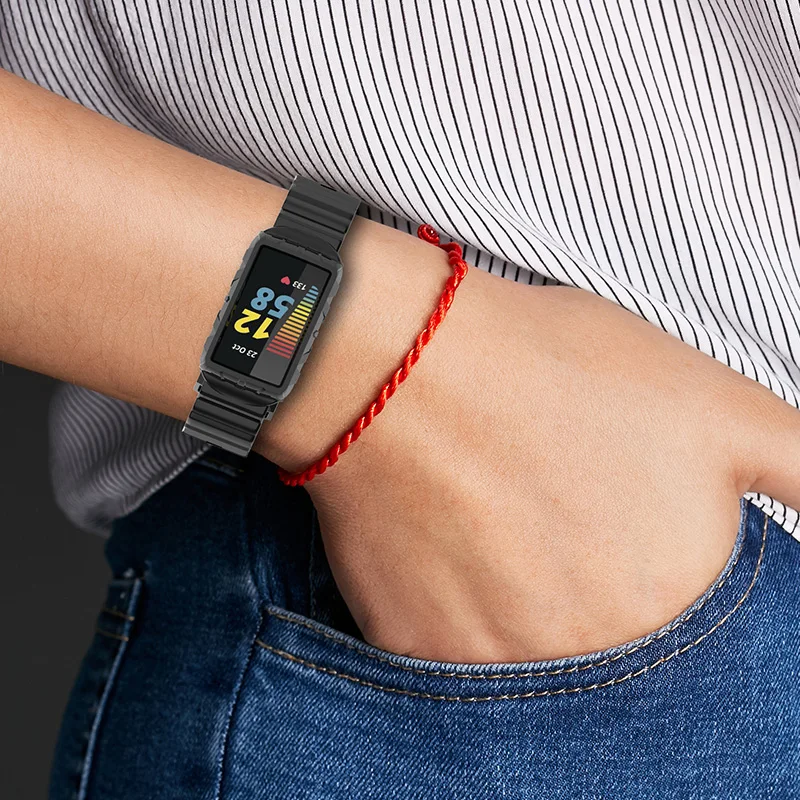 Fitbit Charge 5 4 3 se Ǹ Ʈ ġ , Fitbit Charge 5  ǽ Ʈ + ̽ correa armor ո Ʈ 