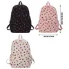 Strawberry Backpack Student School Backpack Laptop Backpack for Woman Teens 6