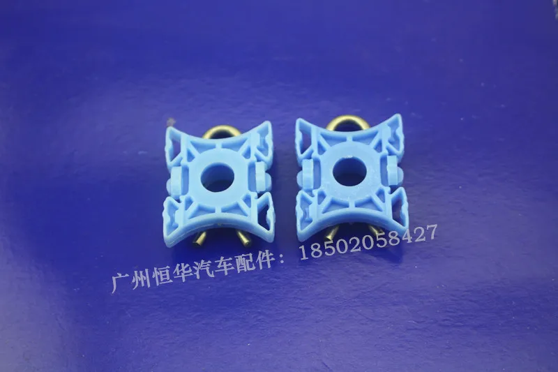 For Volvo 1999-2006 S80 Xc90 Front Door Glass Frame Clip Glass Blue Clip Lifter Small Slider