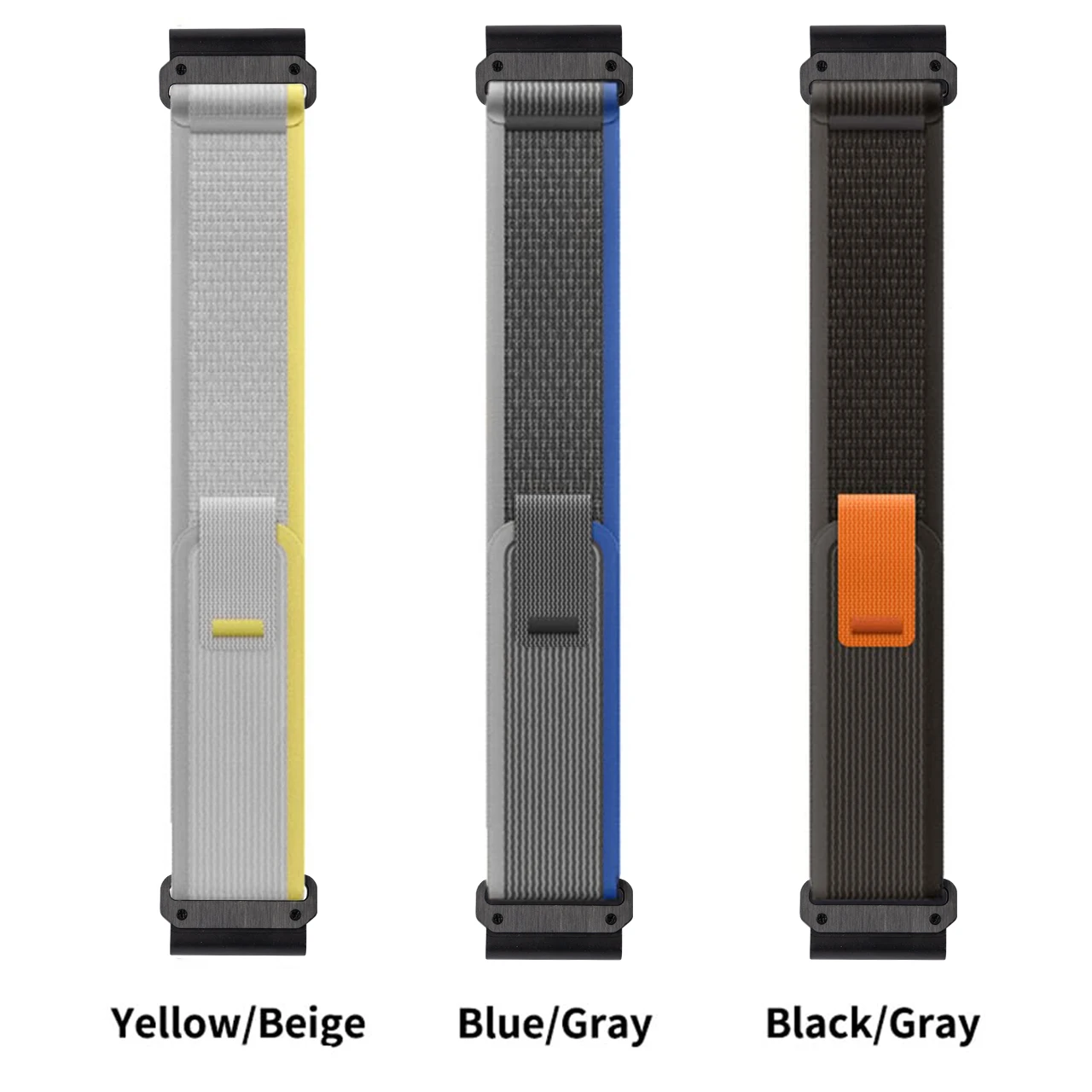 Nylon Braided Strap - Quickfit Band, Multi-Size Options