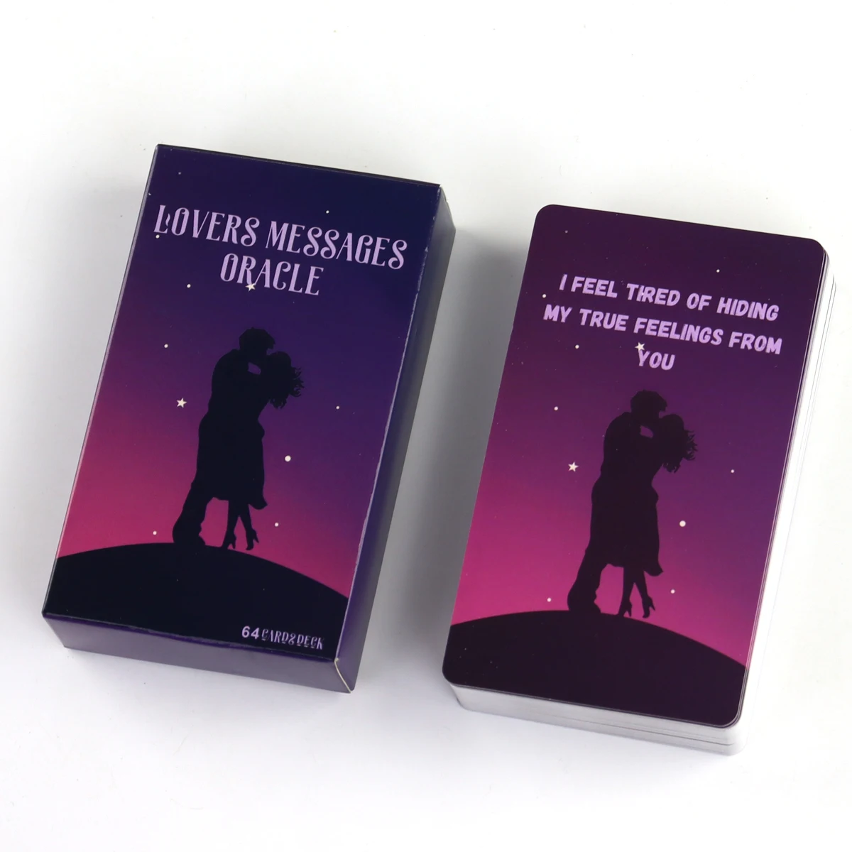 Lovers Messages Oracle Cards For Family Party High Quality Fortune Telling Divination Cards Deck Board Game 3