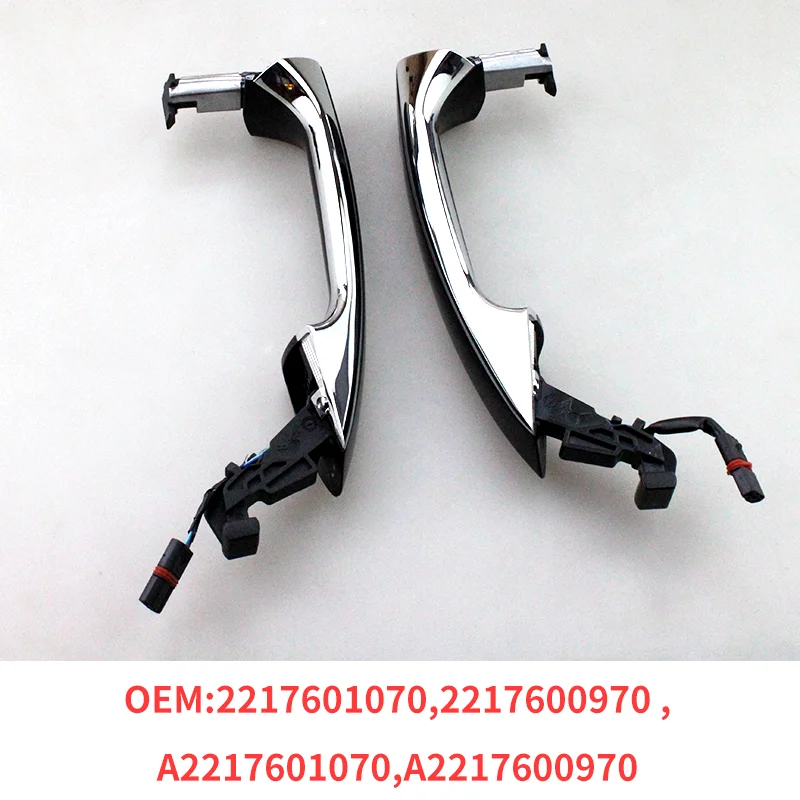 메르세데스 벤츠 S 클래스 W221, S300, S350L, S500, S600, 2006-2013 용 외부 도어 핸들, 키리스 고