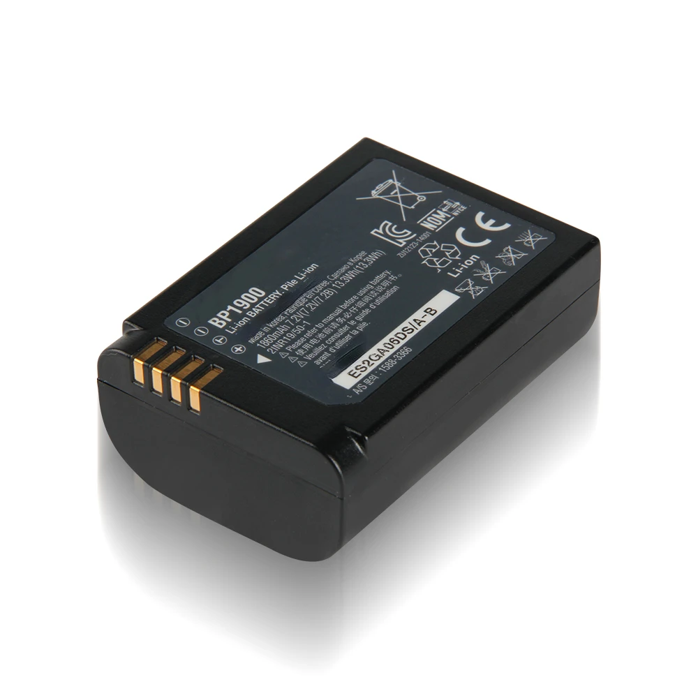 Replacement Battery BP1900 For Samsung NX1 Rechargeable Smart Camera Battery 1860mAh
