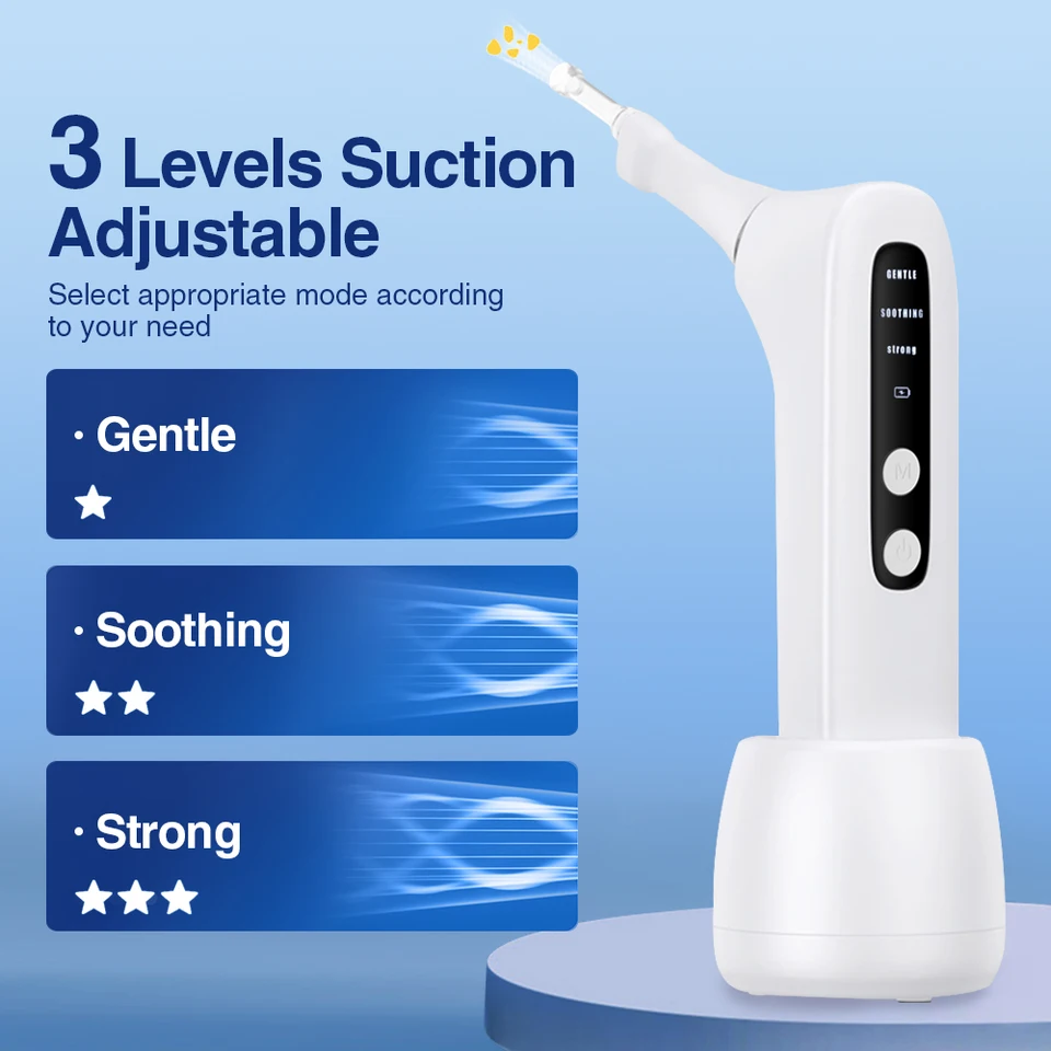 Electric Tonsil Stone Remover with Adjustable Suction