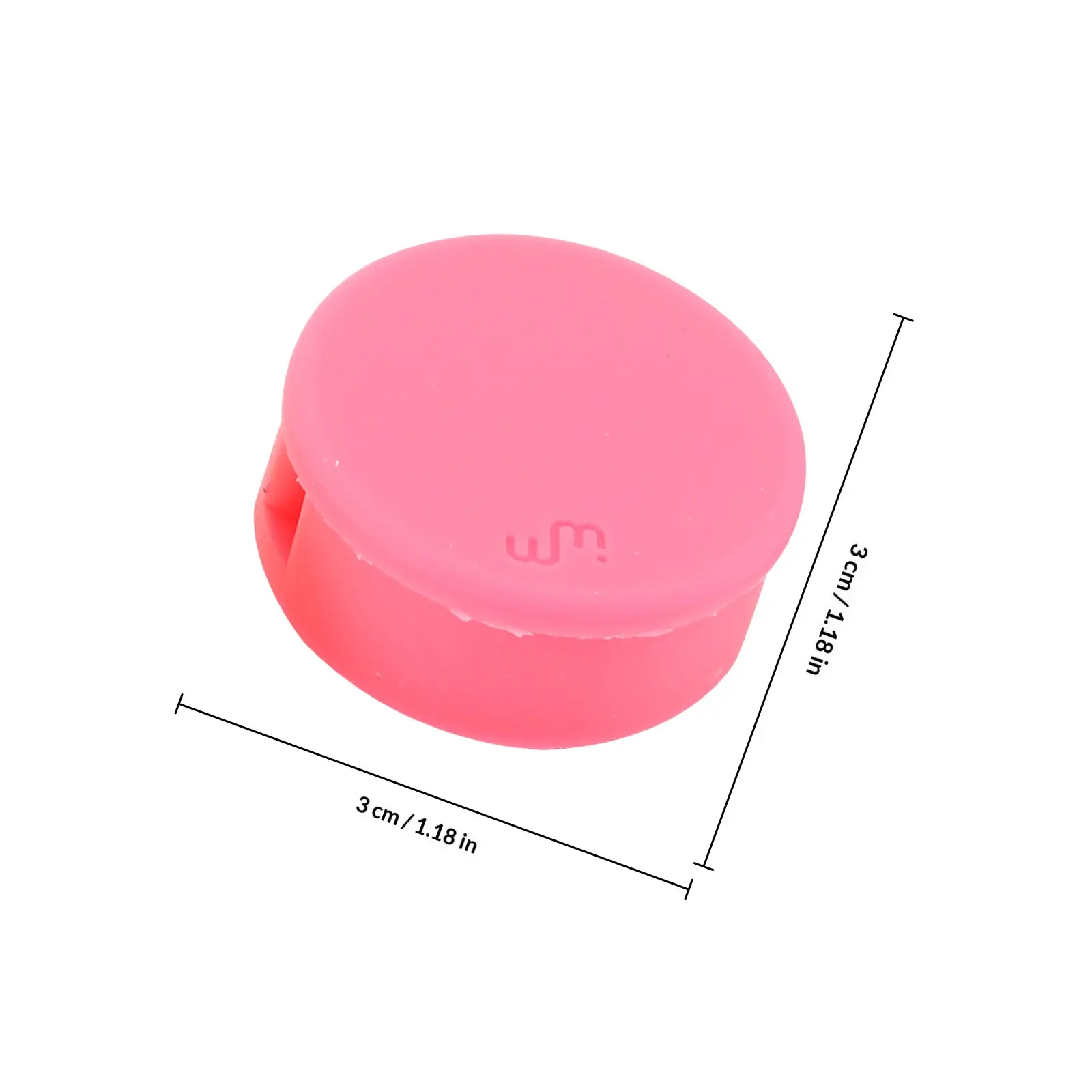 5Pcs 실리콘 와이어 정리기 라운드 케이블 와인더 이어폰 코드 관리 USB 케이블 충전용 데스크탑 정리기 데스크탑 사용