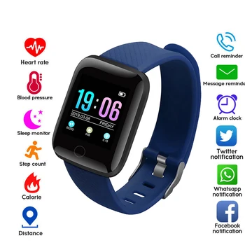 Sports Smartwatch Ladies Mens Children Smart Wearable Device Fitness Tracker Digital Wristwatch Anti-Lost Clock for Android IOS 1