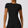 Yoga Shirts Women Top Quick Dry Running Tops Tights Push Up Workout Gym Clothes Female Short Sleeve Fitness Sports T-Shirts 5