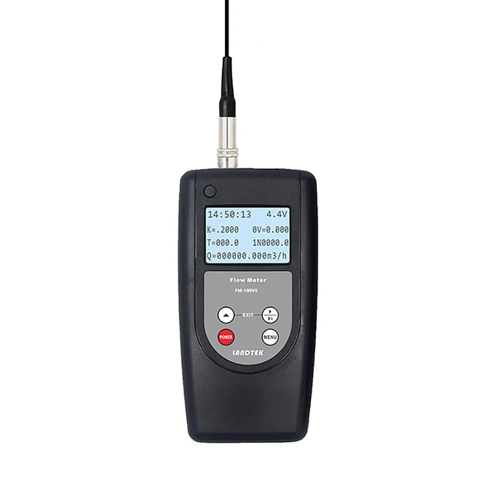Portable flow meter FM-100V5 0.01-5m/s /FM-100V10 0.01-10 m/s digital flowmeter