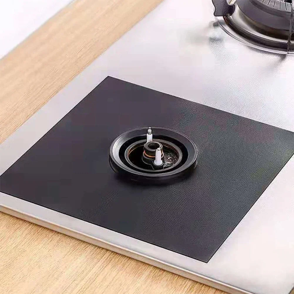 1/5/10/15PCS Dirt-resistant Heat Resistant Non-stick Protective Gas Stove Pad Non-stick Reusable Scratch Protector Pads