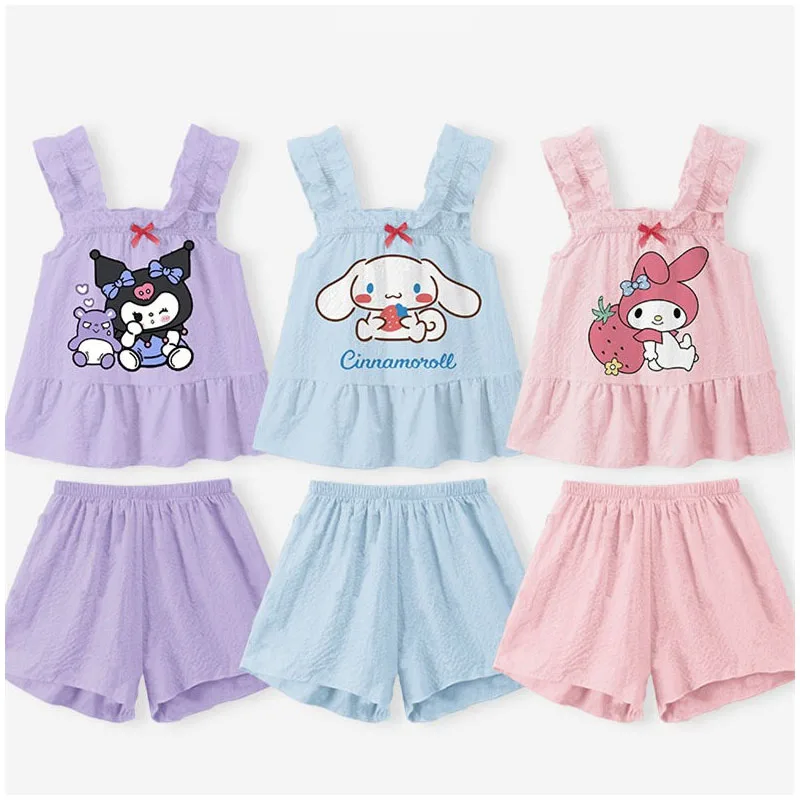 Summer New Kawaii Sanrioed My Melody Cinnamoroll Kuromi Anime ...