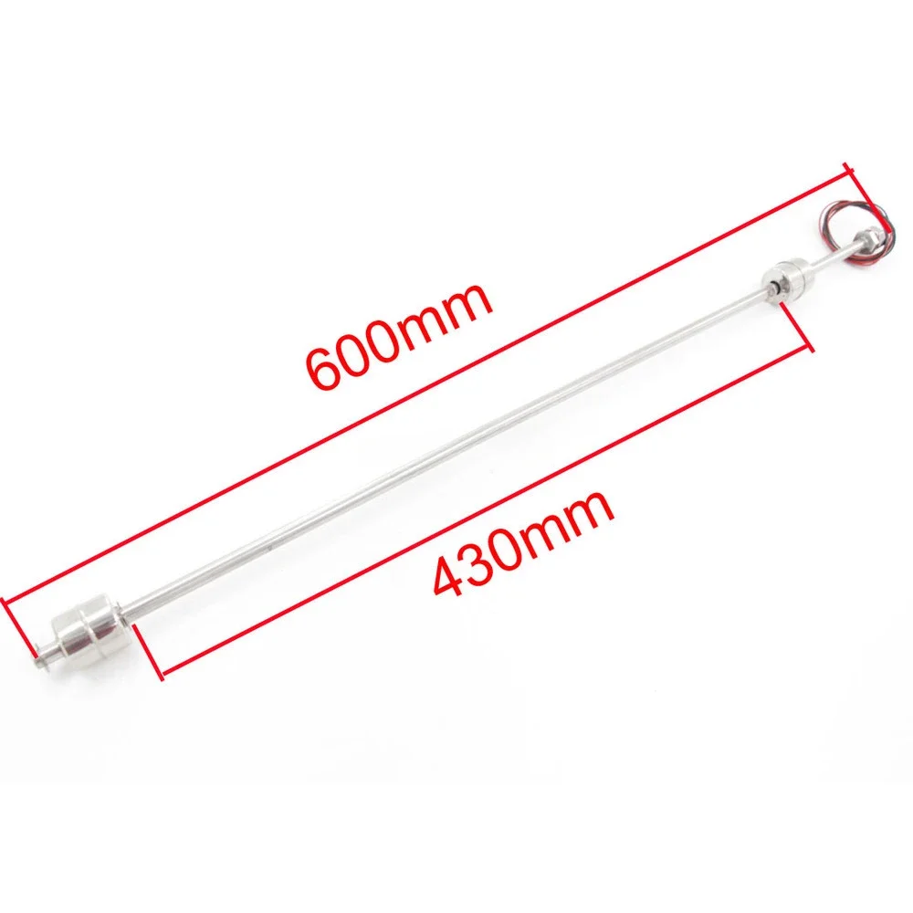 Double Float Ball 600mm Liquid Water Level Sensor Floating Float Switch
