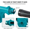ZSQHET Amityke Rechargeable Blower Makita 18V Battery Dedicated Cordless Blower Air Flow Adjustment Vacuum Cleaner Electric Tool 4